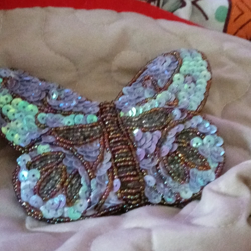 Vintage butterfly coin wallet